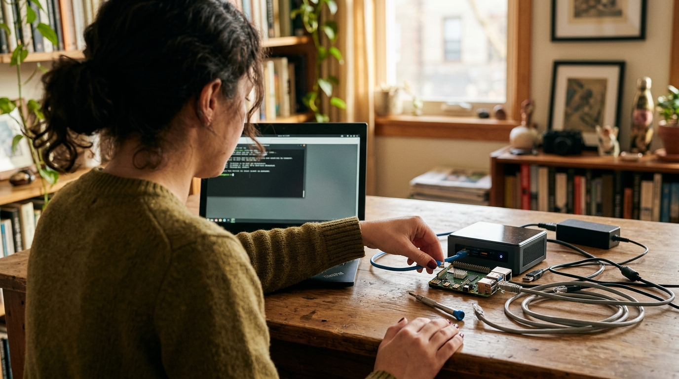Tối giản homelab: Khi một sợi cáp năm đô làm sập cả hệ thống